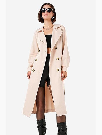 Trench long ceinturé bdart