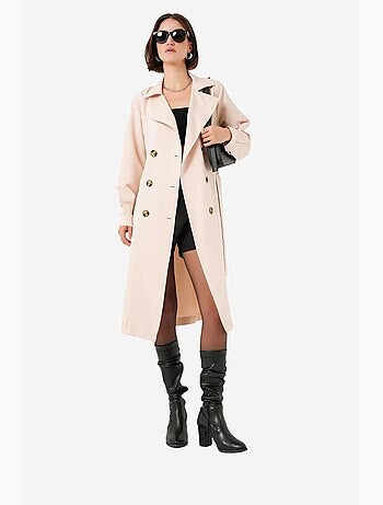 Trench long ceinturé bdart