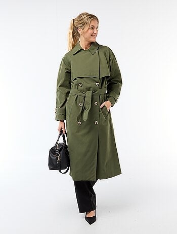 Trench long double boutonnage