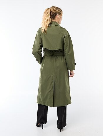 Trench long double boutonnage