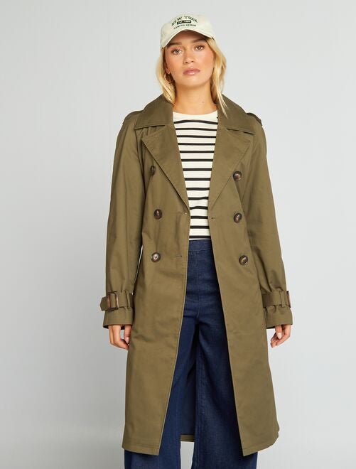 Trench femme decouvrez nos modeles Kiabi