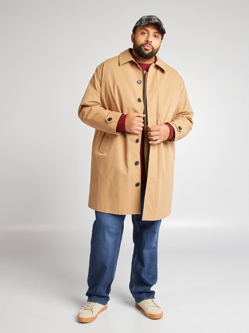 Trench mi-long Camel - Kiabi