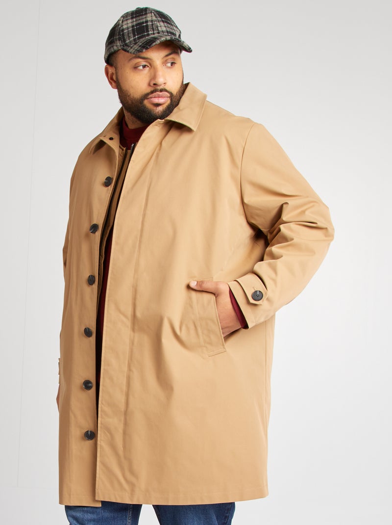 Trench mi-long Camel - Kiabi