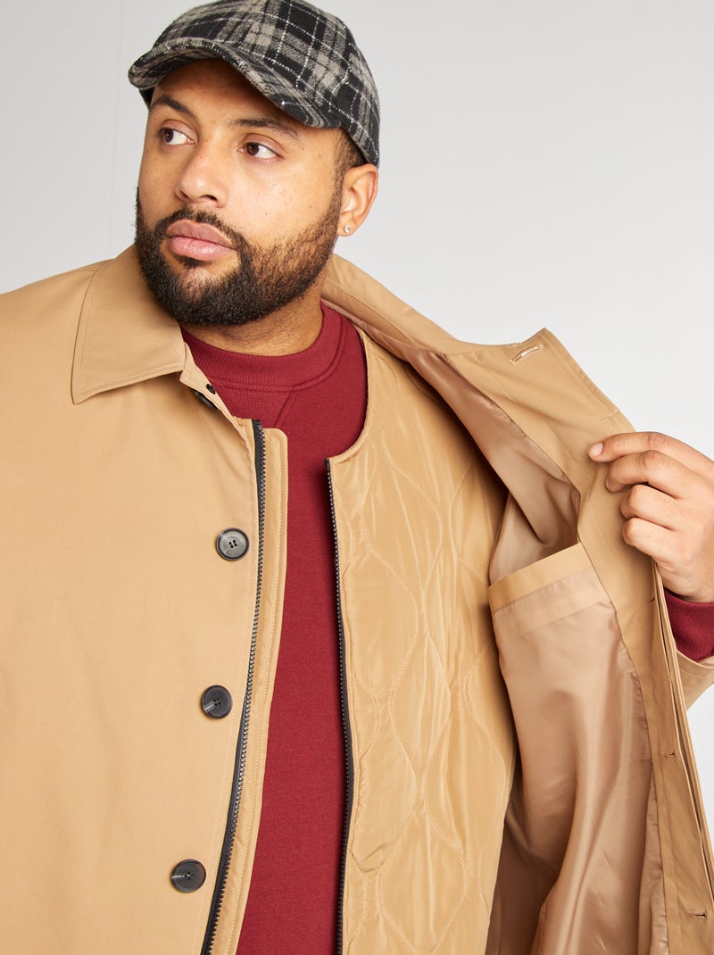 Trench mi-long Camel - Kiabi