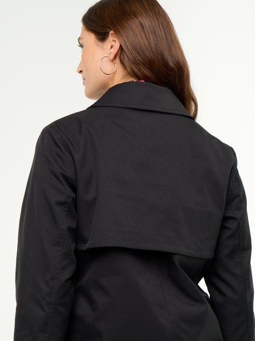 Trench mi-long doublure intérieure - Kiabi Trench mi-long doublure intérieure - Kiabi