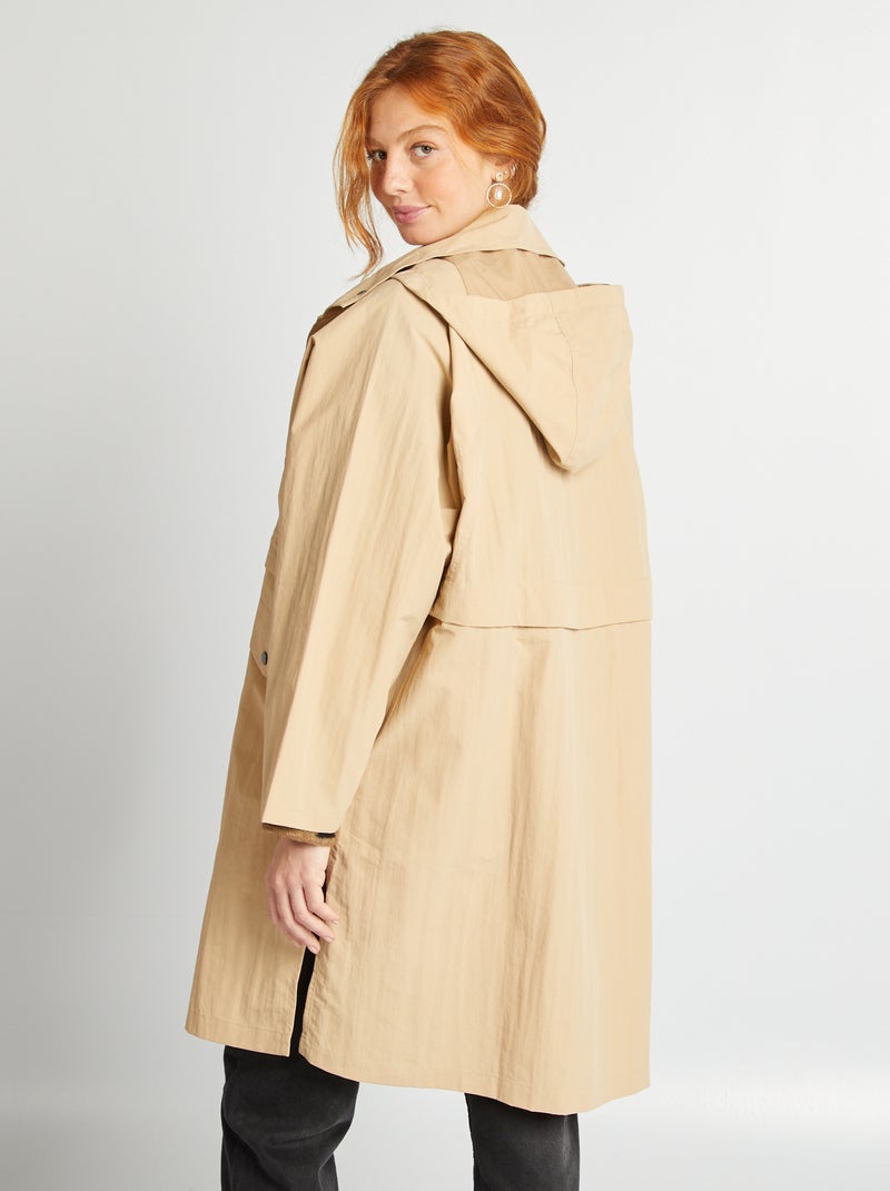 Trench oversize 2 en 1 Beige - Kiabi