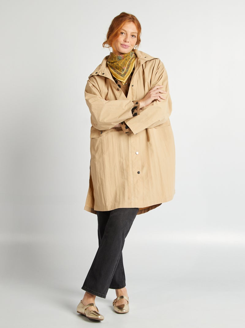 Trench oversize 2 en 1 Beige - Kiabi