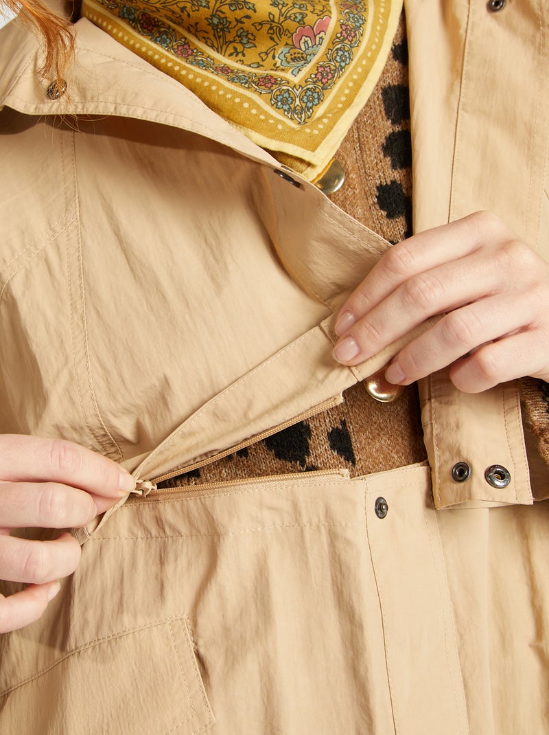 Trench oversize 2 en 1 Beige - Kiabi