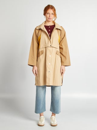 Trench oversize 2 en 1