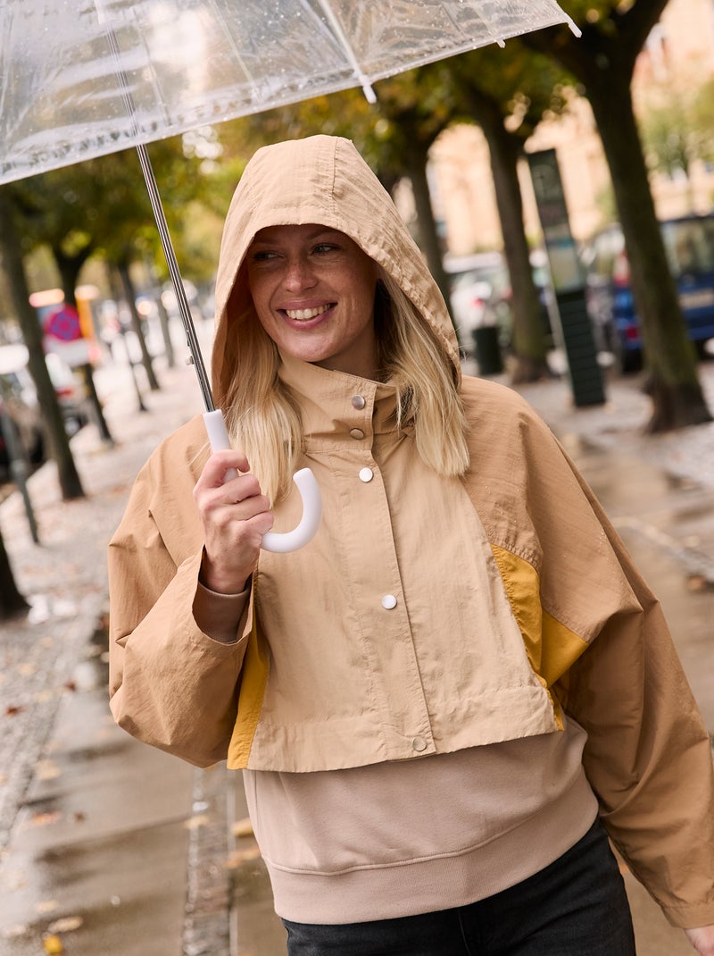 Trench oversize 2 en 1 Beige/jaune - Kiabi