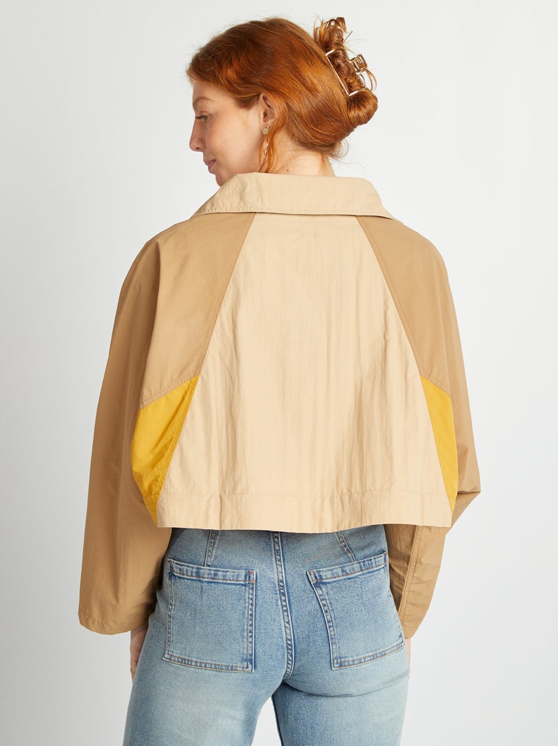 Trench oversize 2 en 1 Beige/jaune - Kiabi