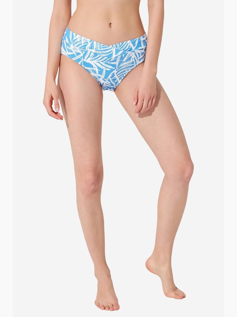 Très mykonos bas de bikini cache-cœur penti Bleu Blanc - Kiabi