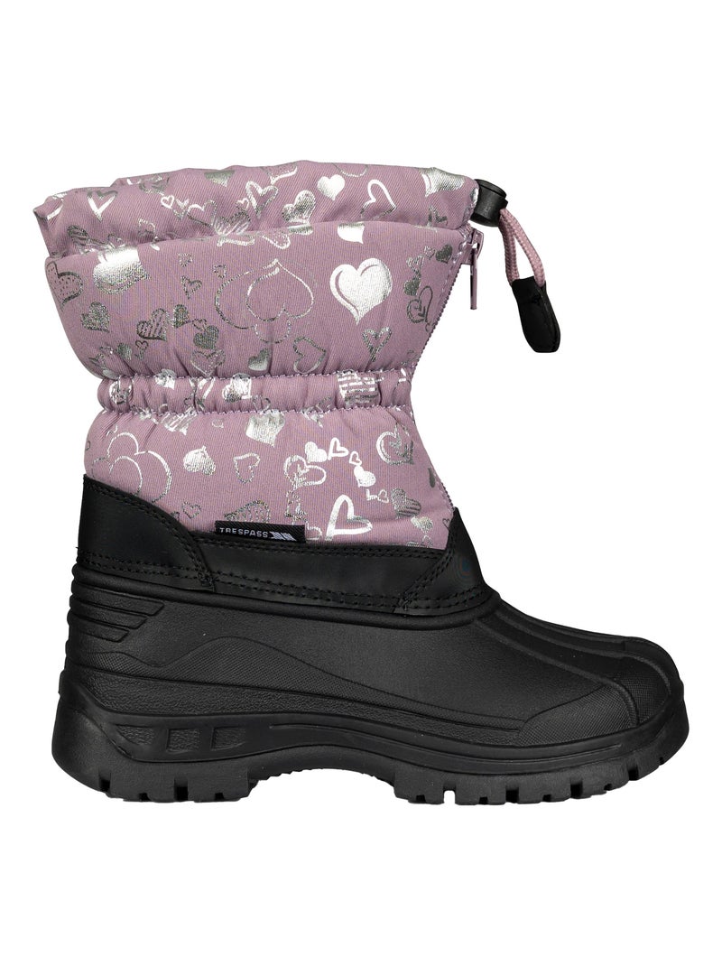 Trespass - Après-skis BORA Mauve - Kiabi