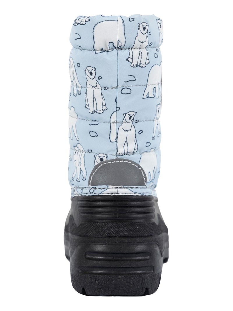 Trespass - Après-skis REMY Bleu Blanc Noir - Kiabi