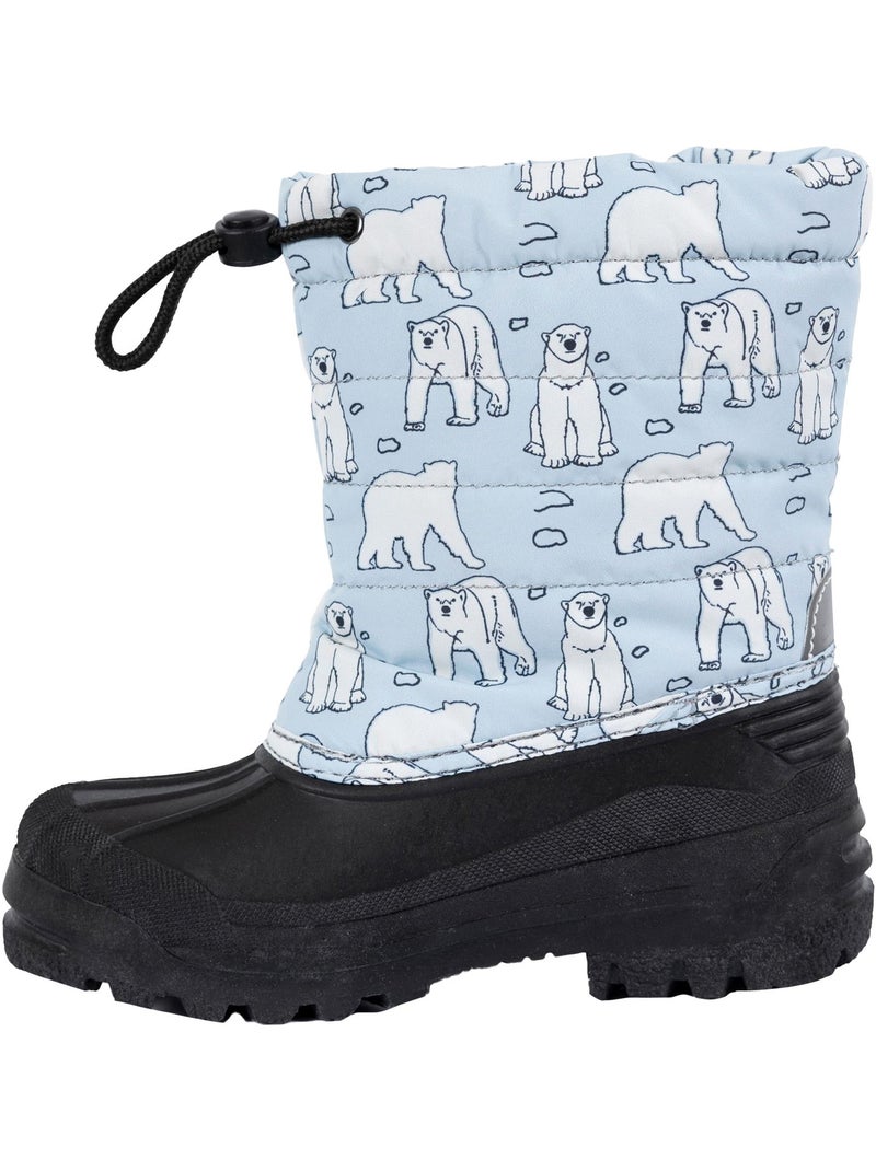 Trespass - Après-skis REMY Bleu Blanc Noir - Kiabi