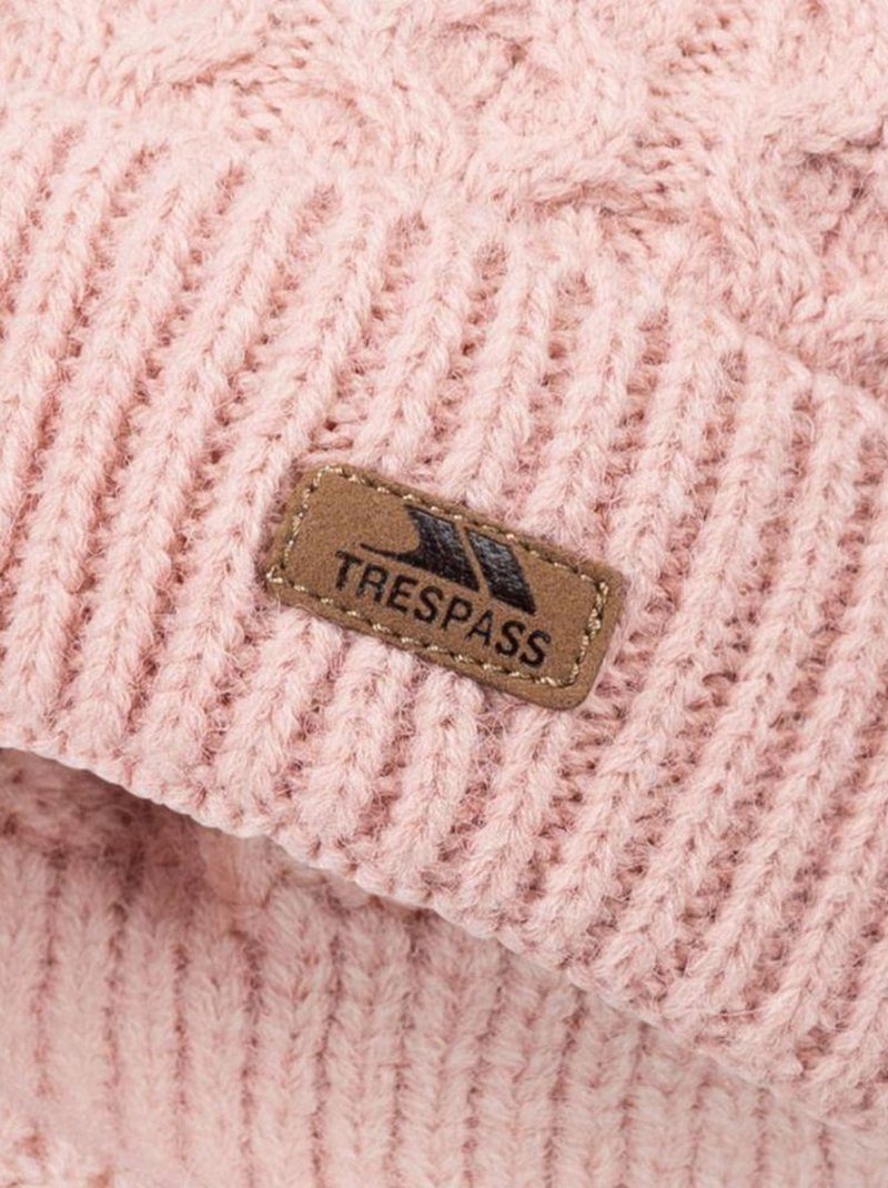 Trespass - Bonnet FREJA Rose pâle - Kiabi