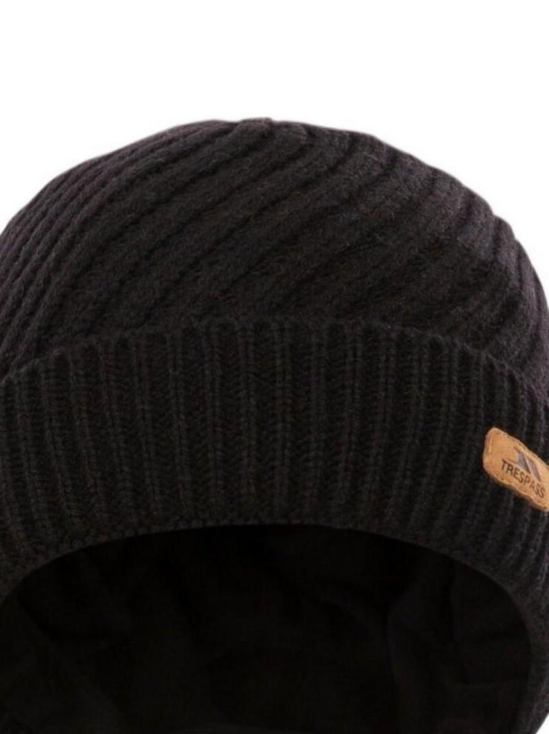Trespass - Bonnet tricoté Noir - Kiabi