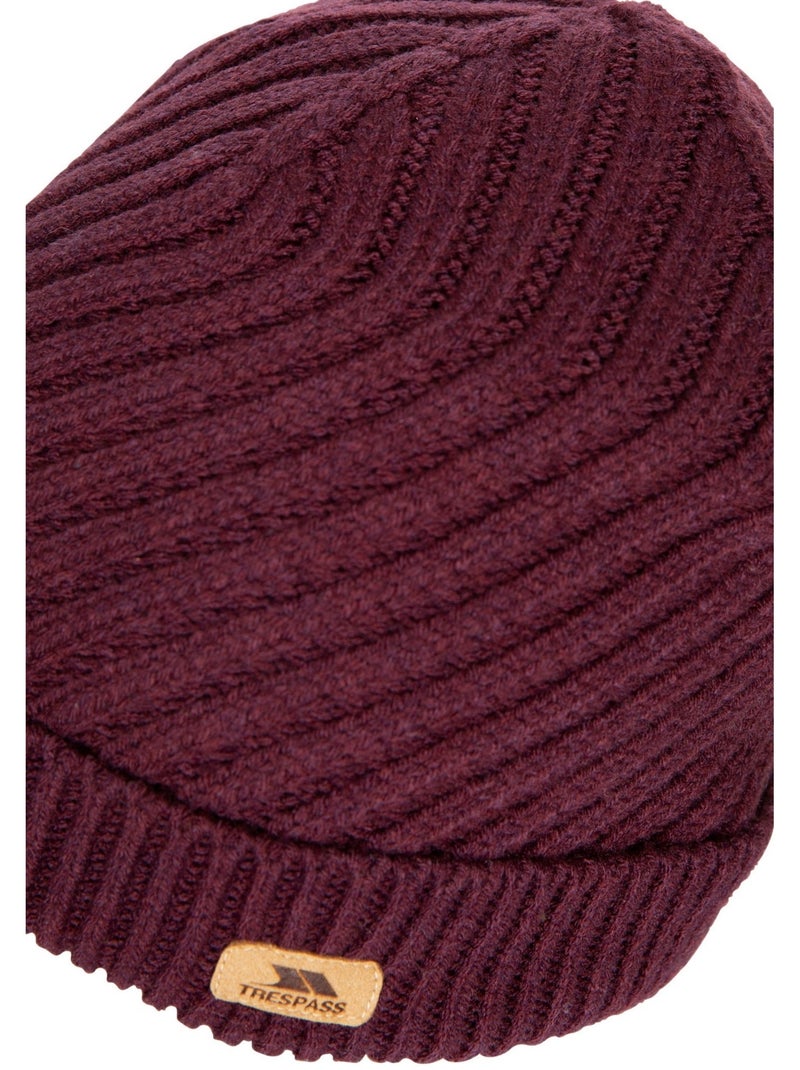 Trespass - Bonnet tricoté Violet figue - Kiabi
