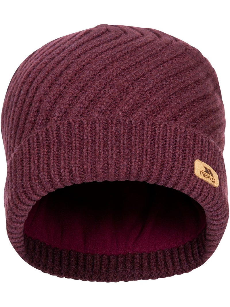 Trespass - Bonnet tricoté Violet figue - Kiabi