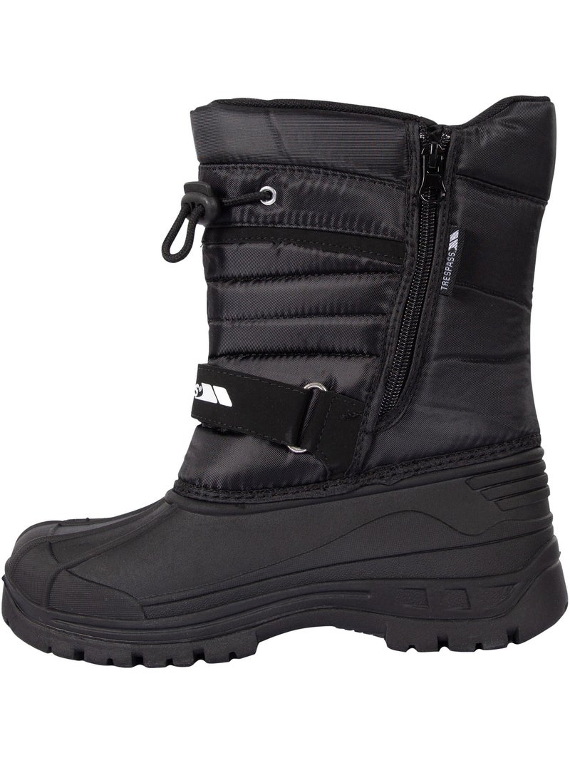 Trespass - Bottes de neige Noir mat - Kiabi