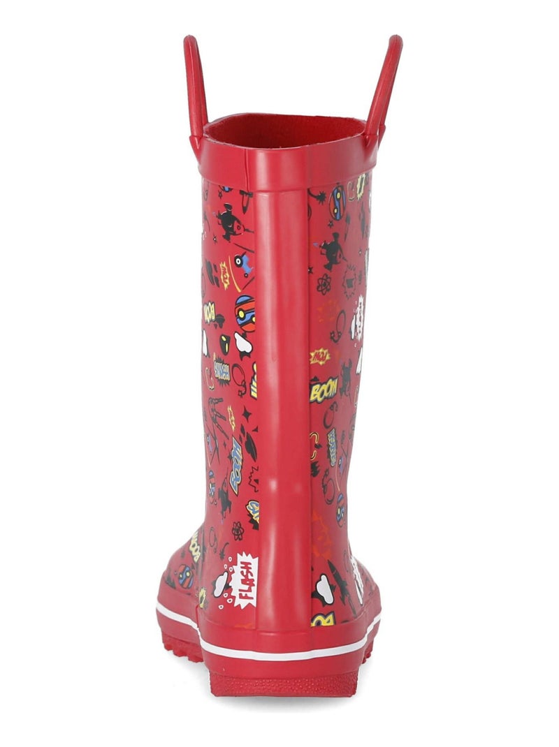 Trespass - Bottes de pluie APOLLOTON Rouge - Kiabi