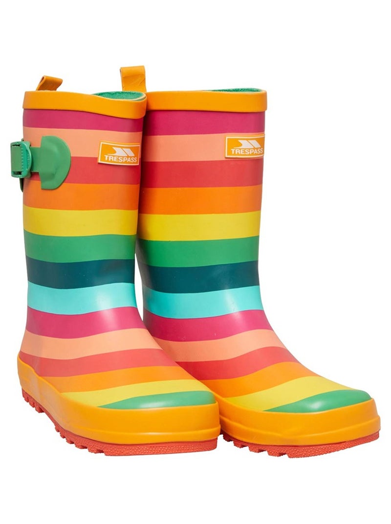 Trespass - Bottes de pluie PUDDLE Multicolore - Kiabi