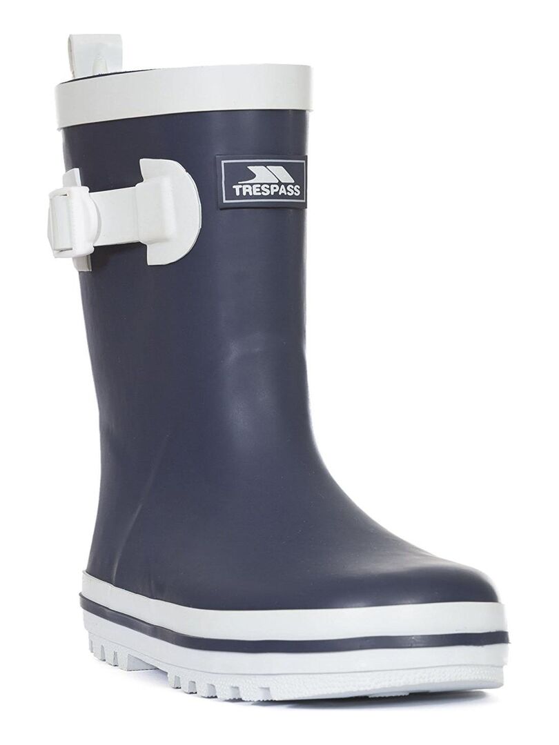 Trespass - Bottes de pluie TRUMPET Bleu marine - Kiabi