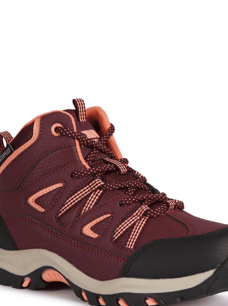 Trespass - Bottines de marche GILLON Bordeaux - Kiabi
