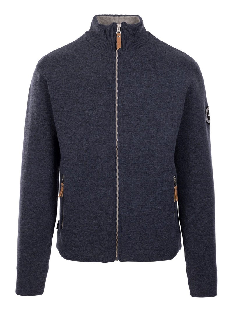 Trespass - Cardigan CUSHENDUN Bleu marine - Kiabi
