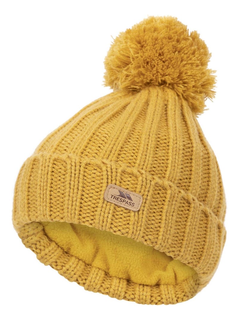 Trespass - Chapeau motif/style pompon THORNS Jaune foncé - Kiabi