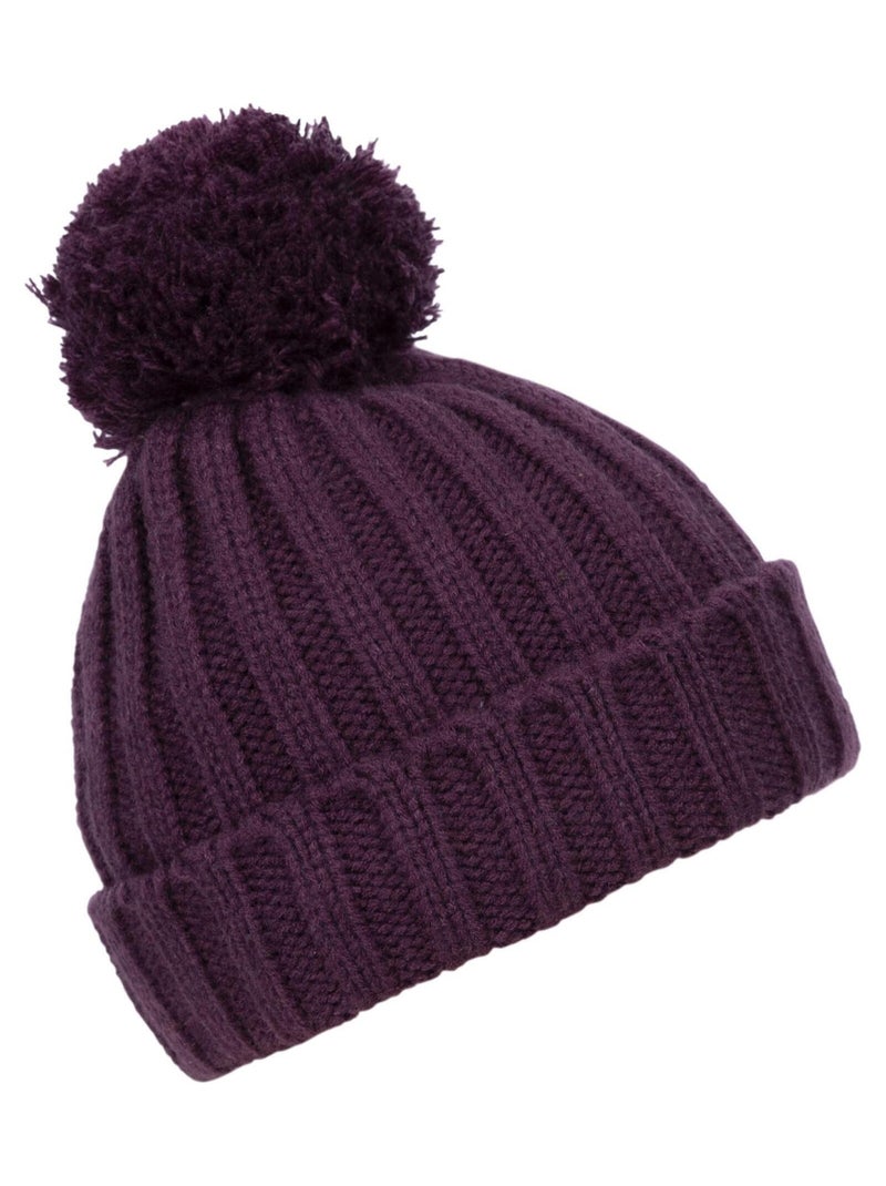Trespass - Chapeau motif/style pompon THORNS Violet foncé - Kiabi