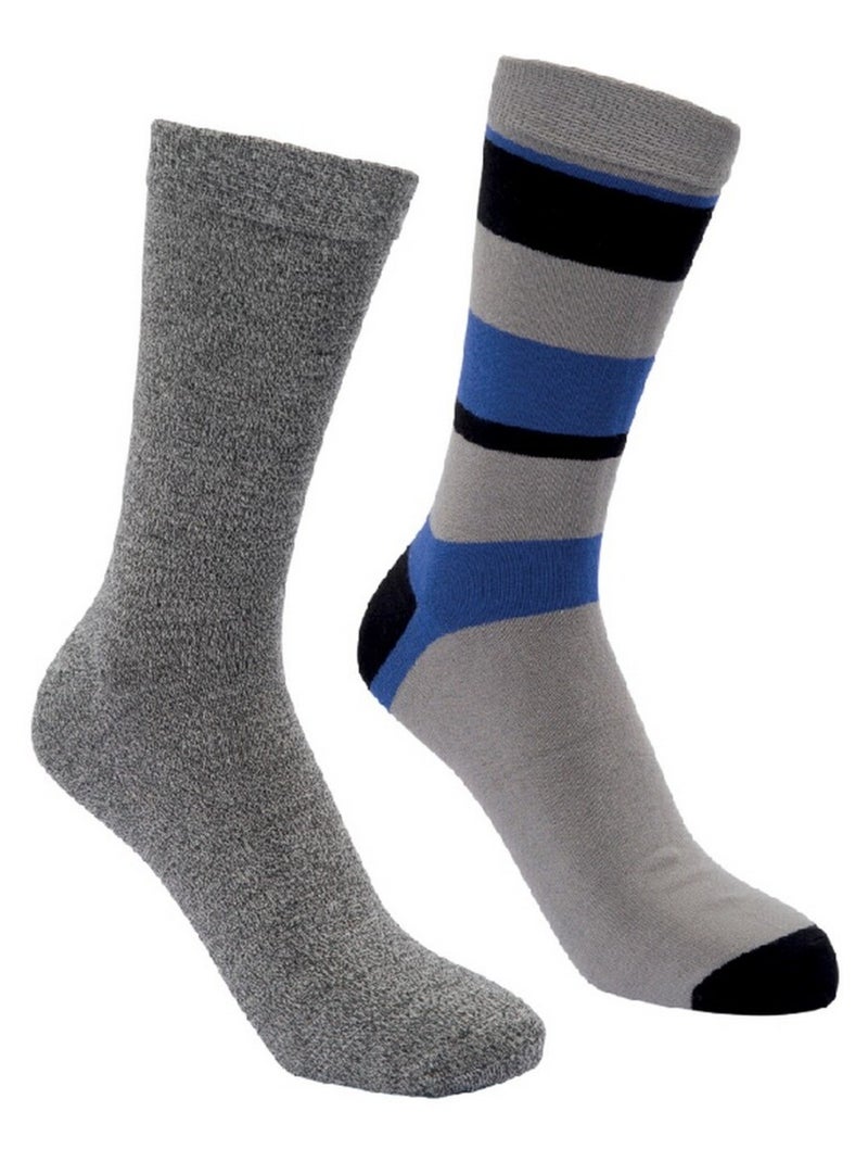 Trespass - Chaussettes CINQUE Noir Gris Bleu - Kiabi