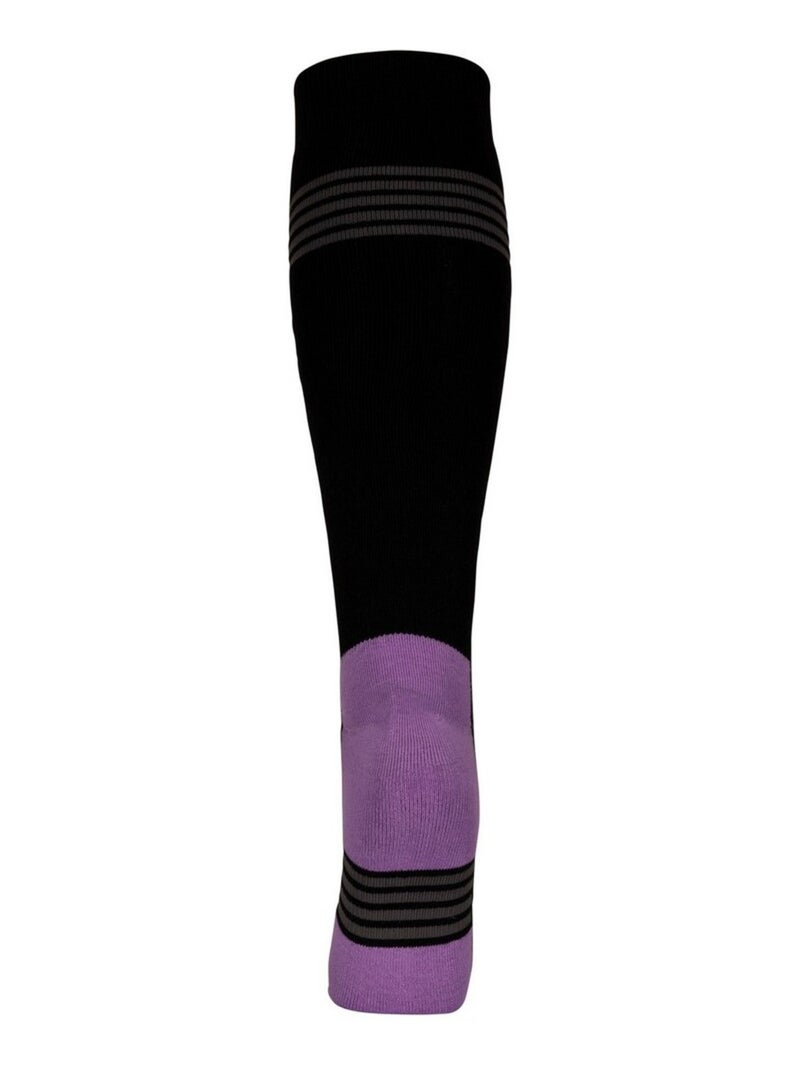 Trespass - Chaussettes de ski motif/style rayures ICY Noir Violet - Kiabi