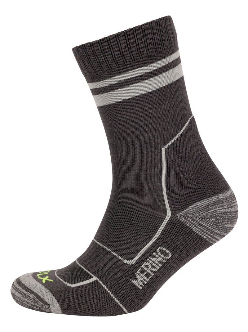 Trespass - Chaussettes DVANDER Noir Gris Noir - Kiabi