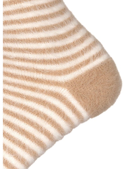 Trespass - Chaussettes motif/style animalier et rayures COSY - Kiabi Trespass - Chaussettes motif/style animalier et rayures COSY - Kiabi