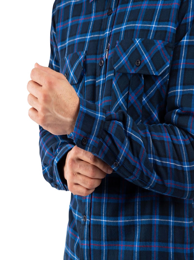 Trespass - Chemise manches longues RAPESEED Bleu foncé - Kiabi