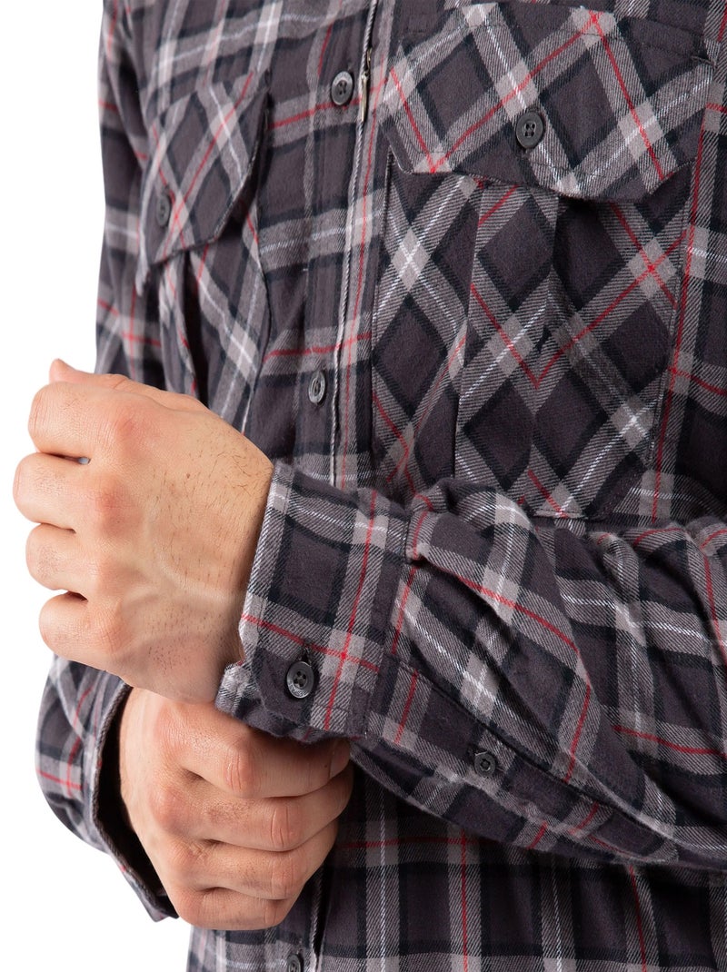 Trespass - Chemise manches longues RAPESEED Gris foncé - Kiabi