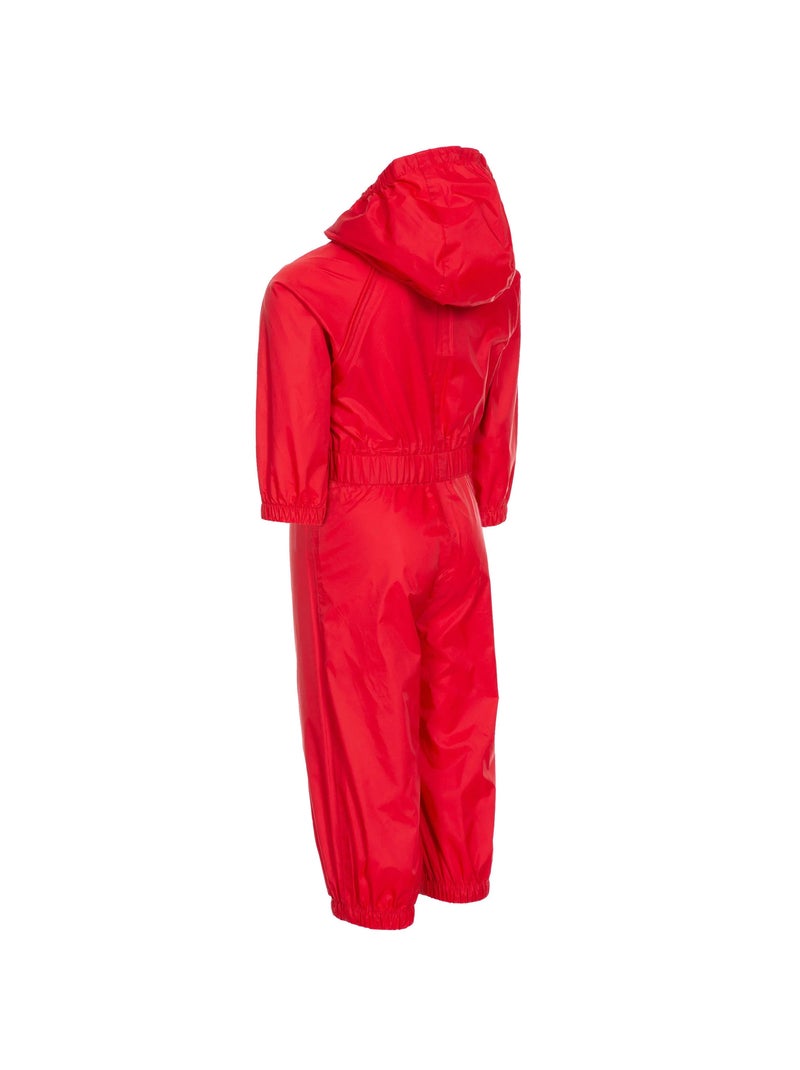 Trespass - Combinaison de pluie BUTTON - Bébé Rouge - Kiabi