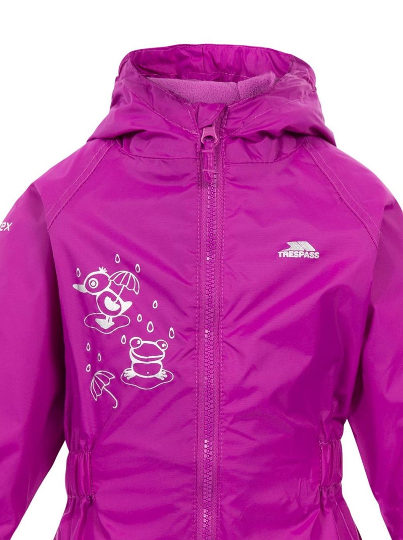 Trespass - Combinaison imperméable DRIPDROP - Bébé Rose - Kiabi