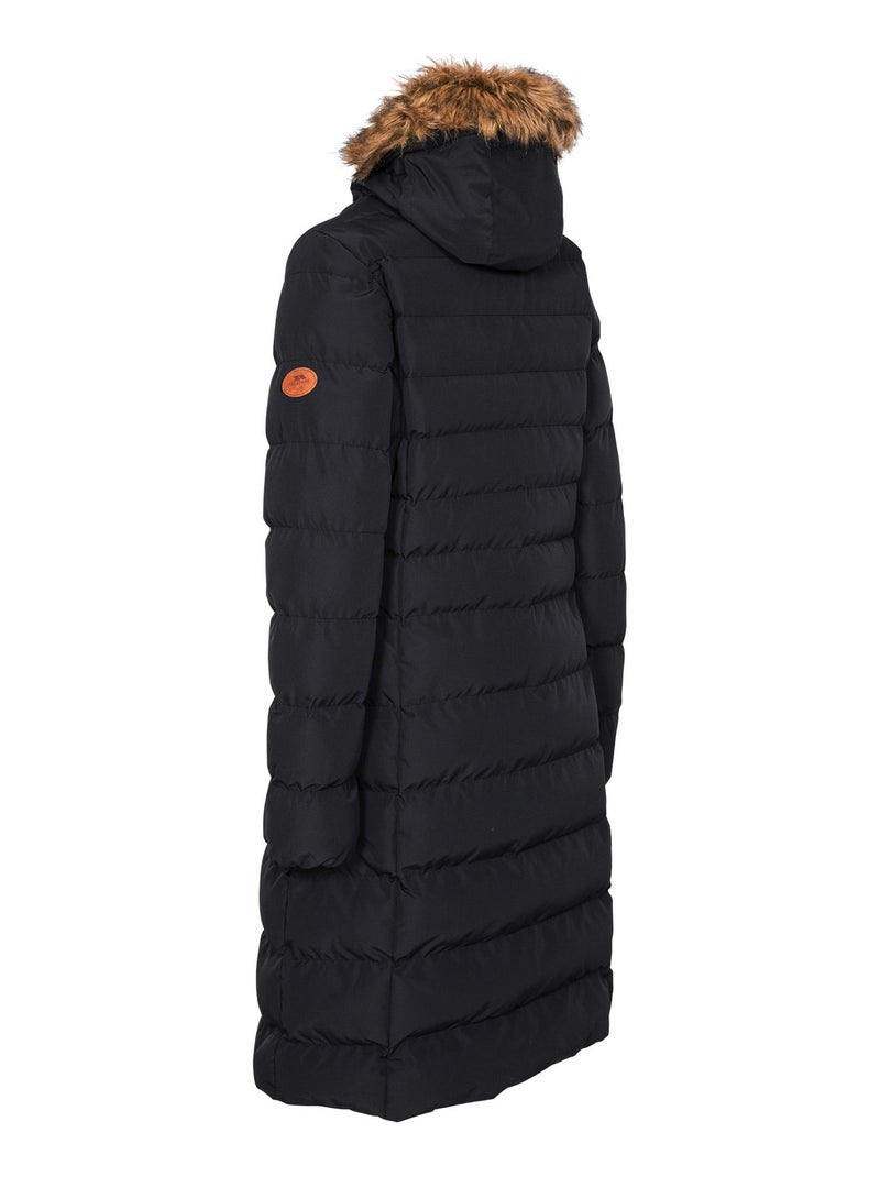 Trespass - Doudoune longue AUDREY Noir - Kiabi