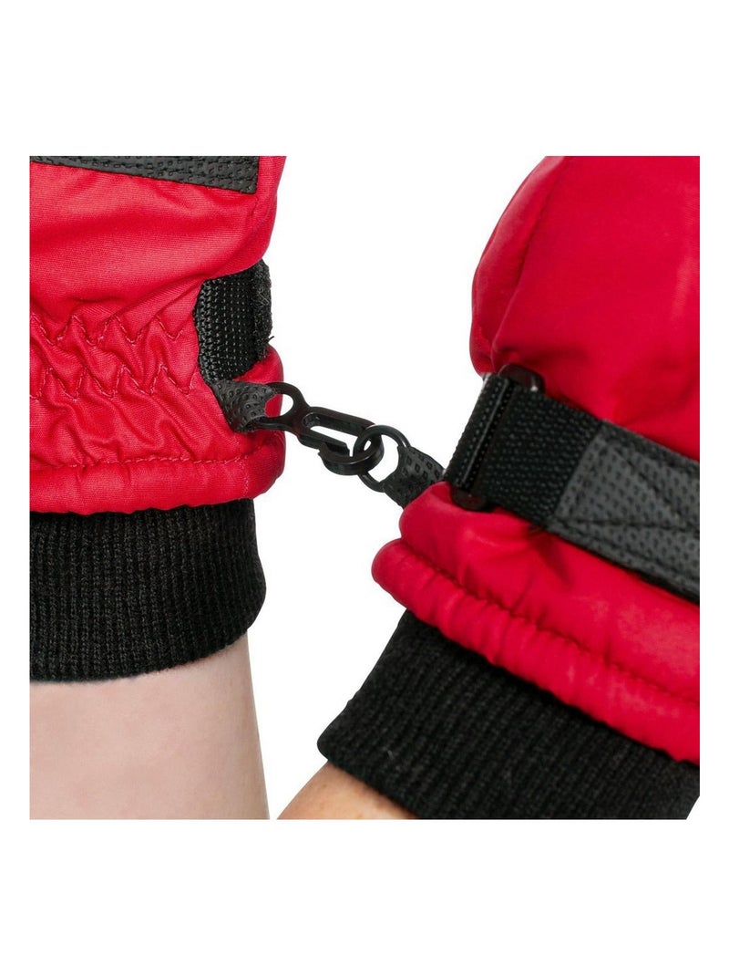 Trespass - Gants de ski RURI Rouge - Kiabi