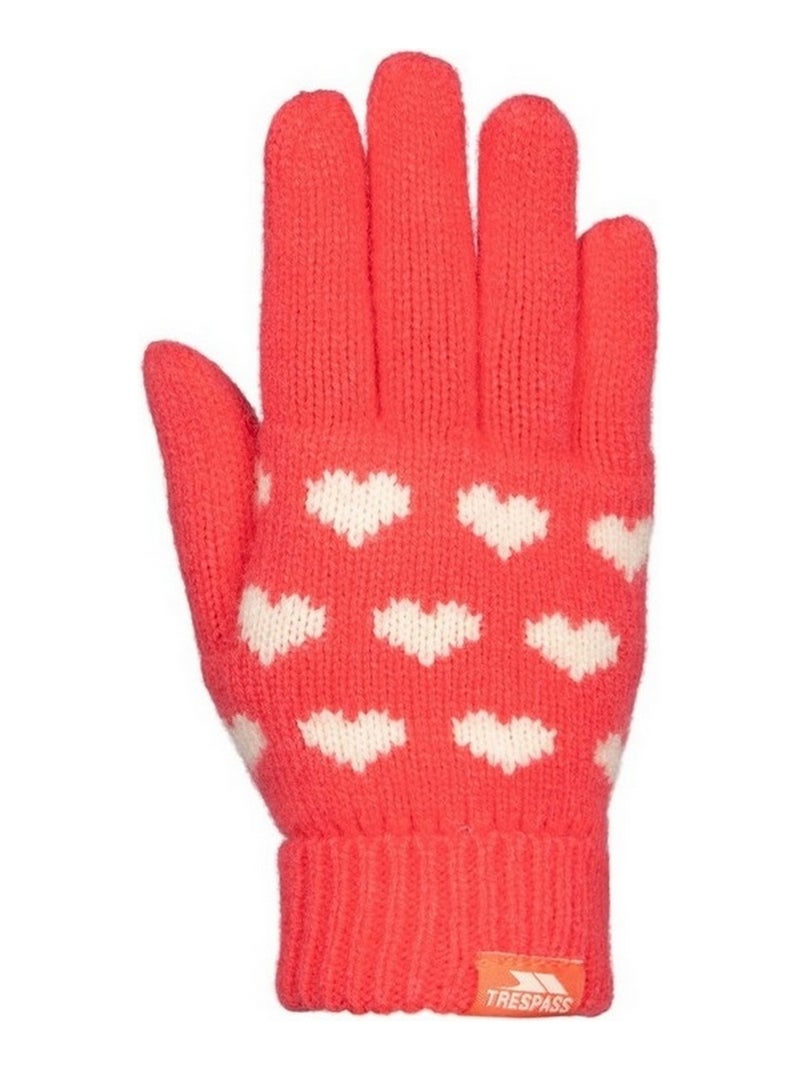 Trespass - Gants motif/style Cœurs MARY Rose bonbon - Kiabi