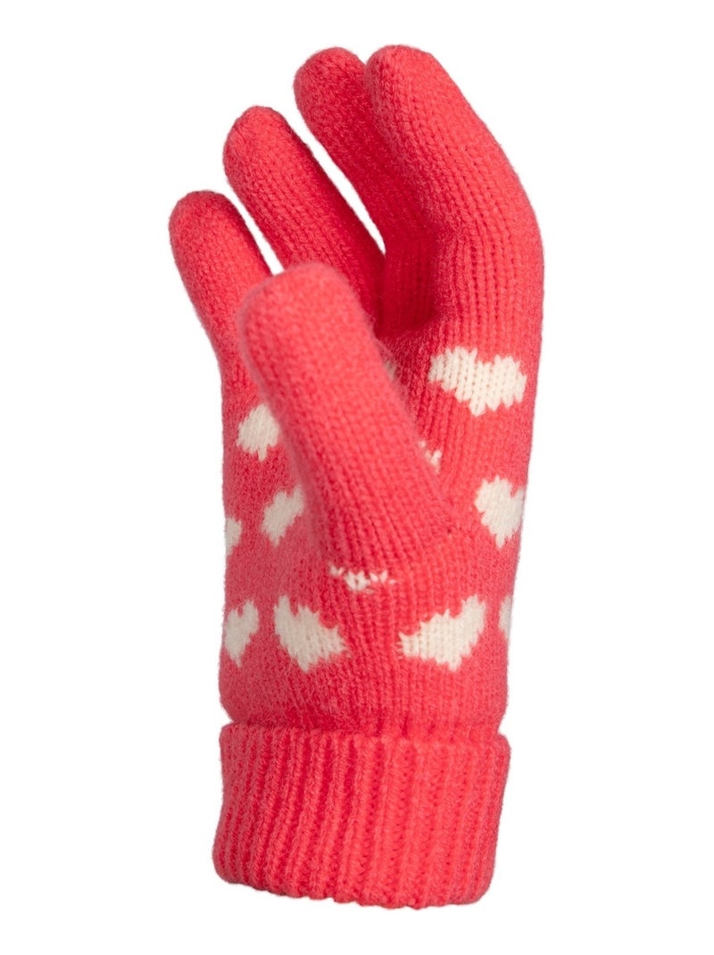 Trespass - Gants motif/style Cœurs MARY Rose bonbon - Kiabi