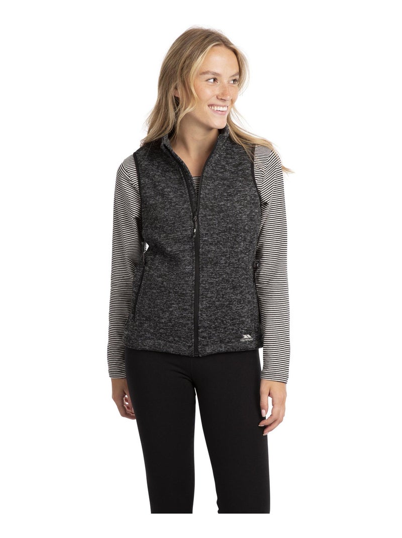 Trespass - Gilet polaire Mildred Noir - Kiabi