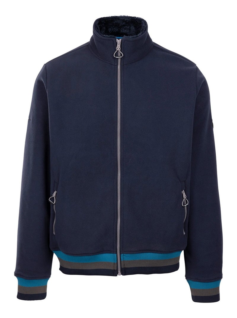 Trespass - Haut polaire ELFORD Bleu marine - Kiabi
