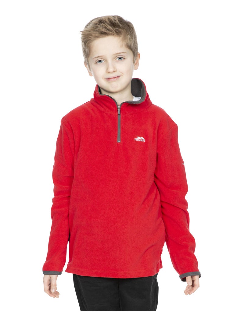 Trespass - Haut polaire ETTO Rouge - Kiabi