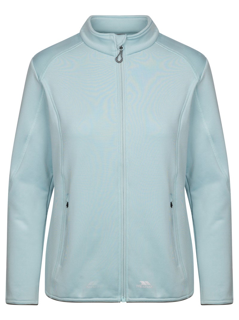Trespass - Haut polaire NOTO Bleu turquoise - Kiabi