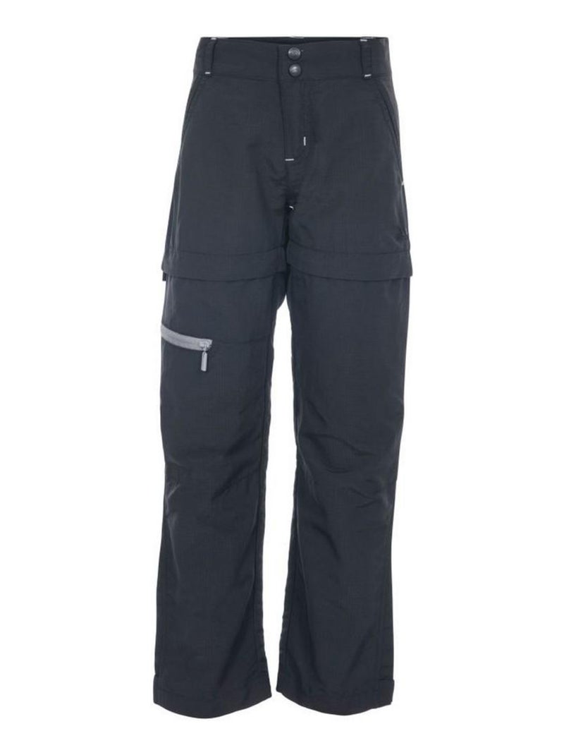 Trespass - Pantalon de randonnée convertible DEFENDER Noir - Kiabi