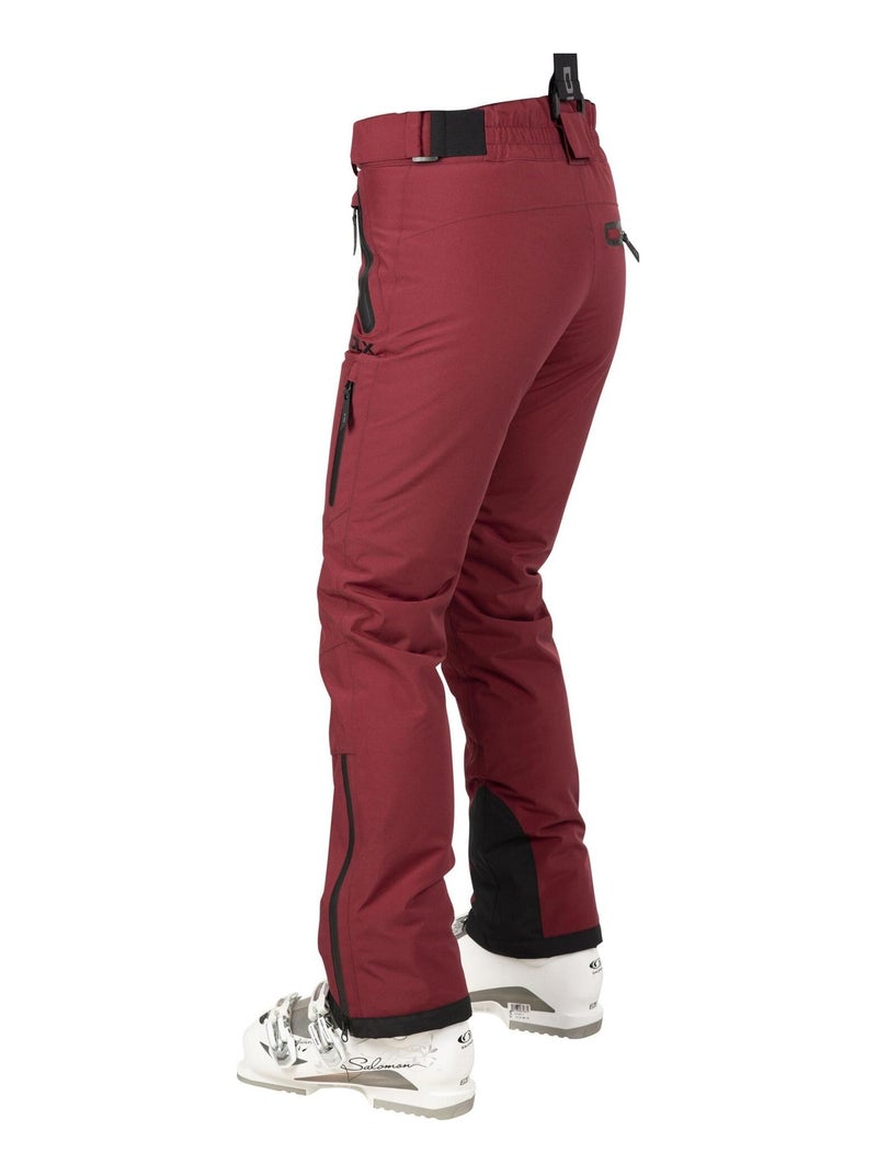 Trespass - Pantalon de ski MARISOL Rouge pourpre - Kiabi