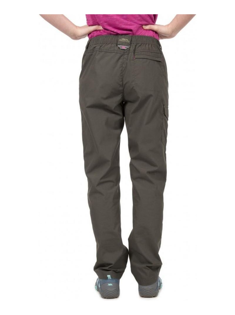 Trespass Rambler Pantaloni Da Trekking Convertibili Donna - Impermeabili E Protettivi UV (Grigio Tempesta) - 3